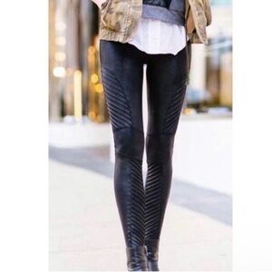 Black Moto-Detail Leggings - Women Pants & Jumpsuits